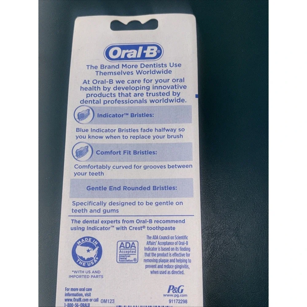 Oral-B‎ Indicator Toothbrushes Soft 4 Pack ORIGINAL RARE HTF